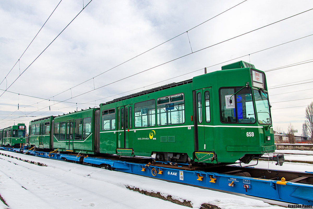 Sofia, Schindler/Siemens Be 4/6 S Nr. 659; Sofia — Delivery 28 trams Be 4/6 S Schindler/Siemens — 2017