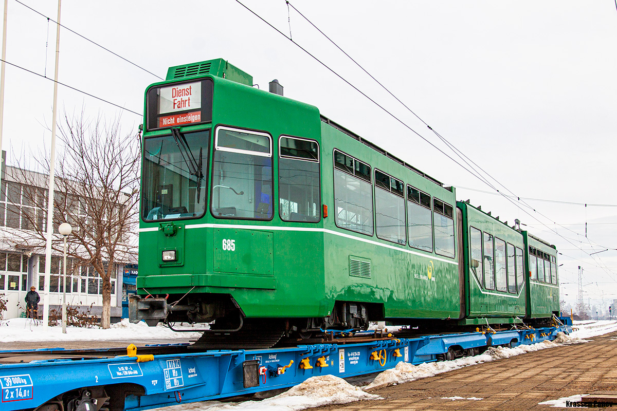 Sofia, Schindler/Siemens Be 4/6 S N°. 685; Sofia — Delivery 28 trams Be 4/6 S Schindler/Siemens — 2017