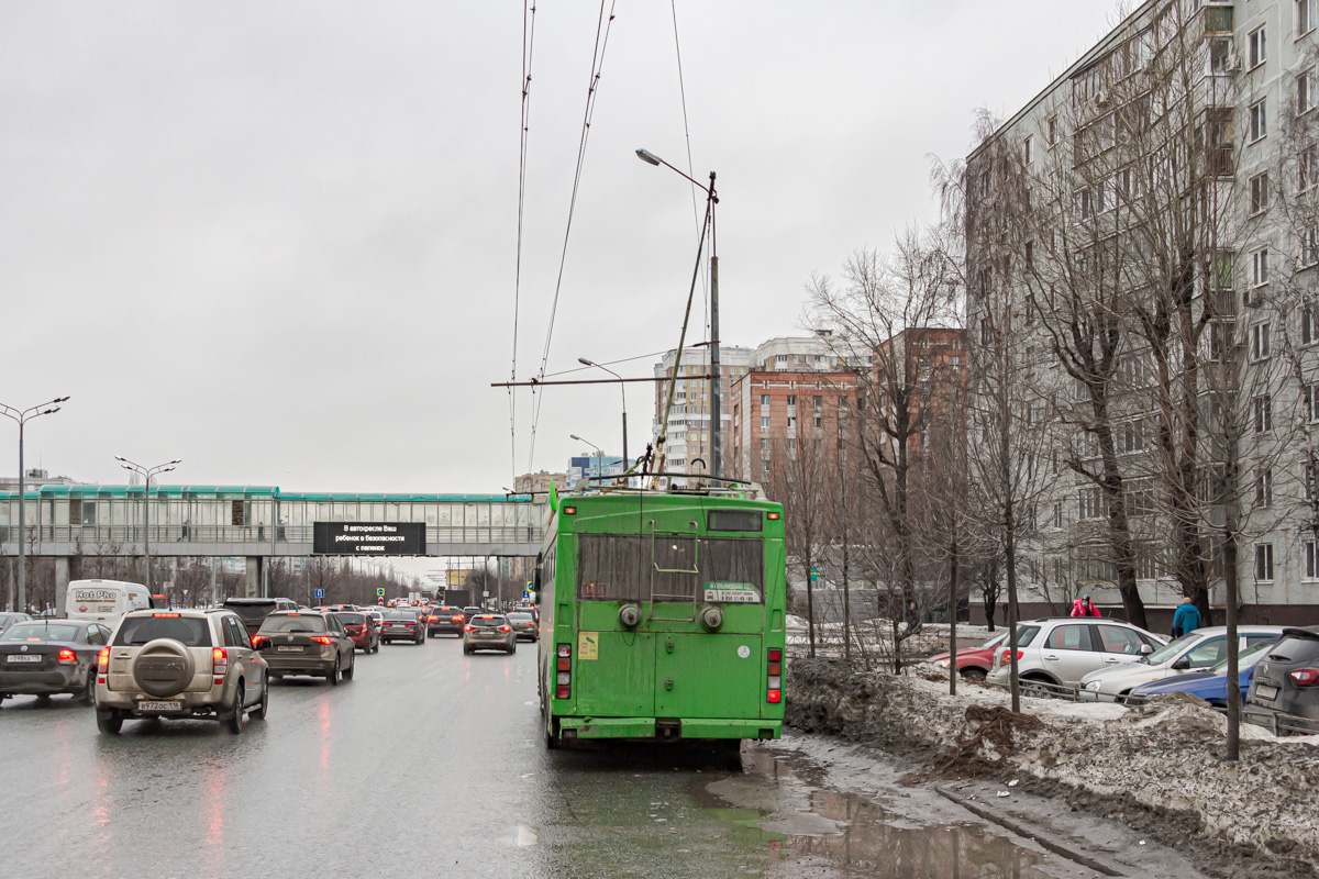 Казань, Тролза-5275.03 «Оптима» № 1456; Казань — ДТП и прочие происшествия с электротранспортом