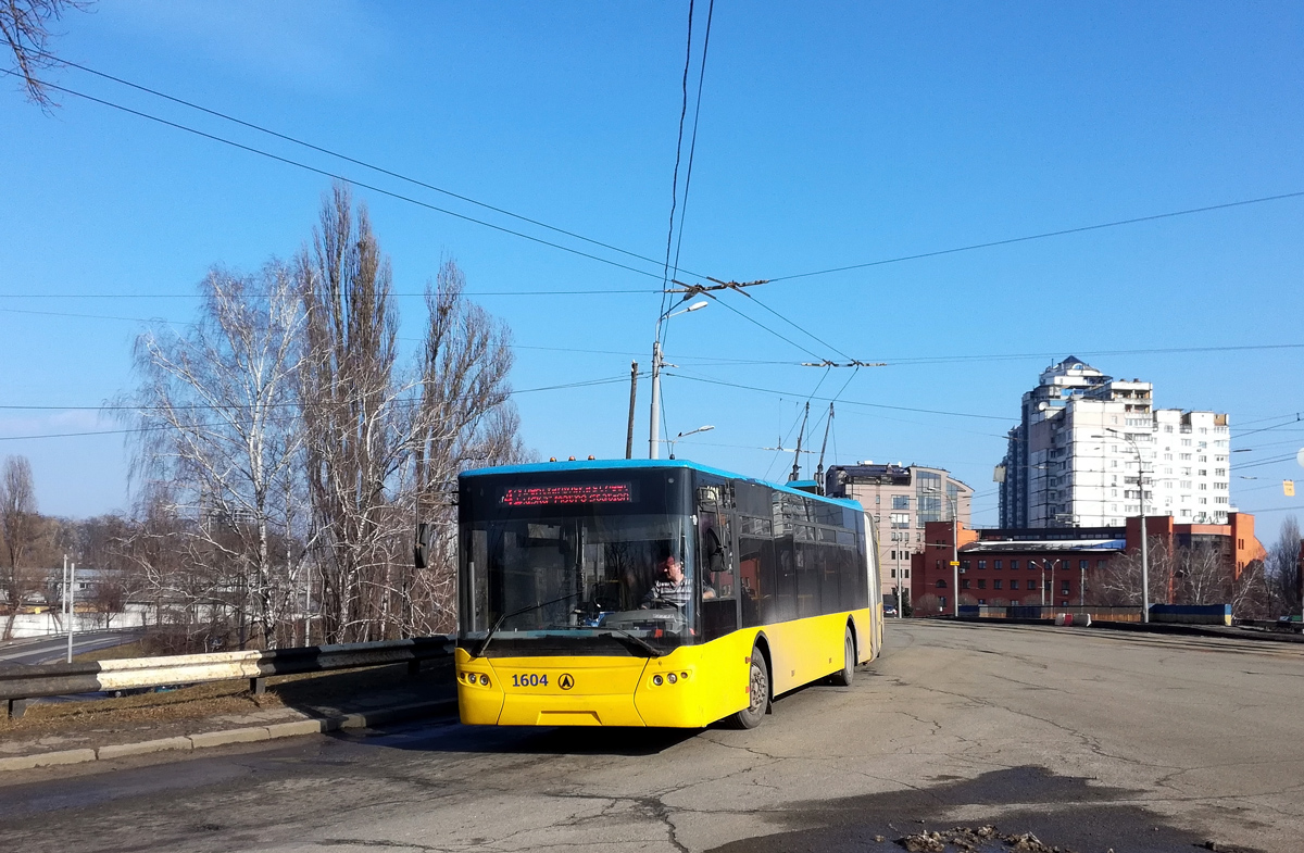 Киев, ЛАЗ E301D1 № 1604
