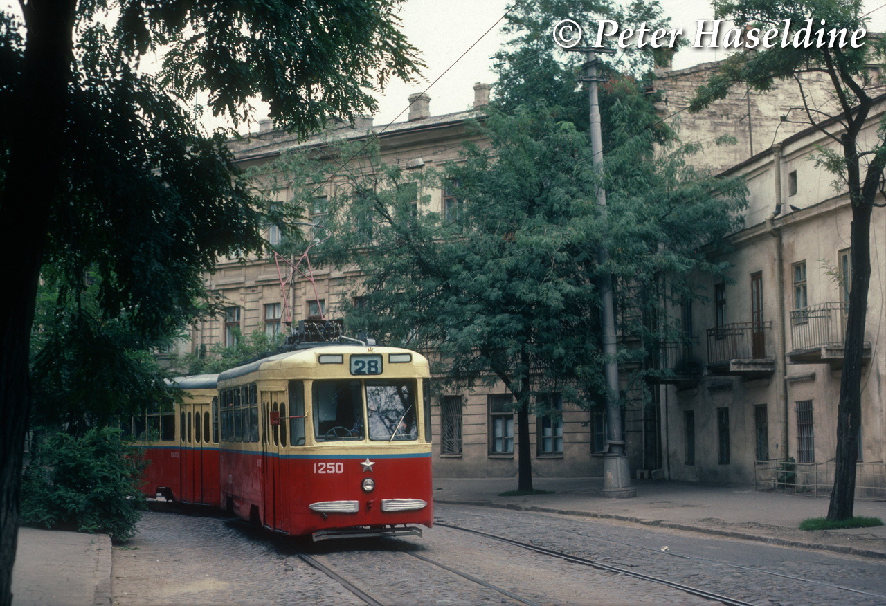 Одесса, КТМ-2 № 1250; Одесса — Исторические фотографии: трамвай