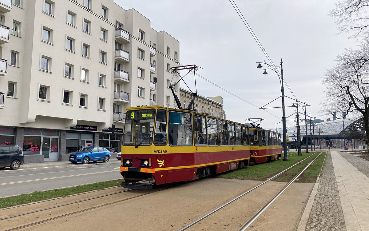 Łódź, Konstal 805Na № 1554