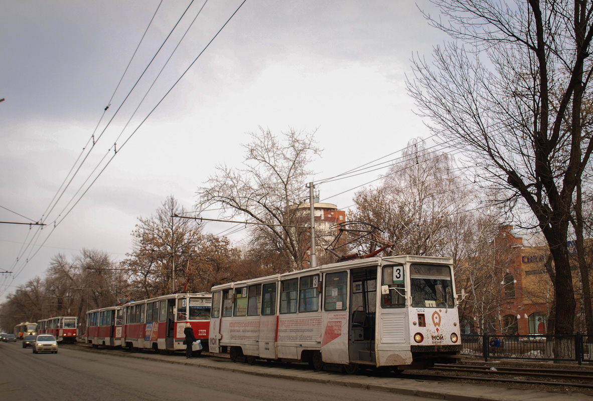 Саратов, 71-605 (КТМ-5М3) № 1202; Саратов — Происшествия