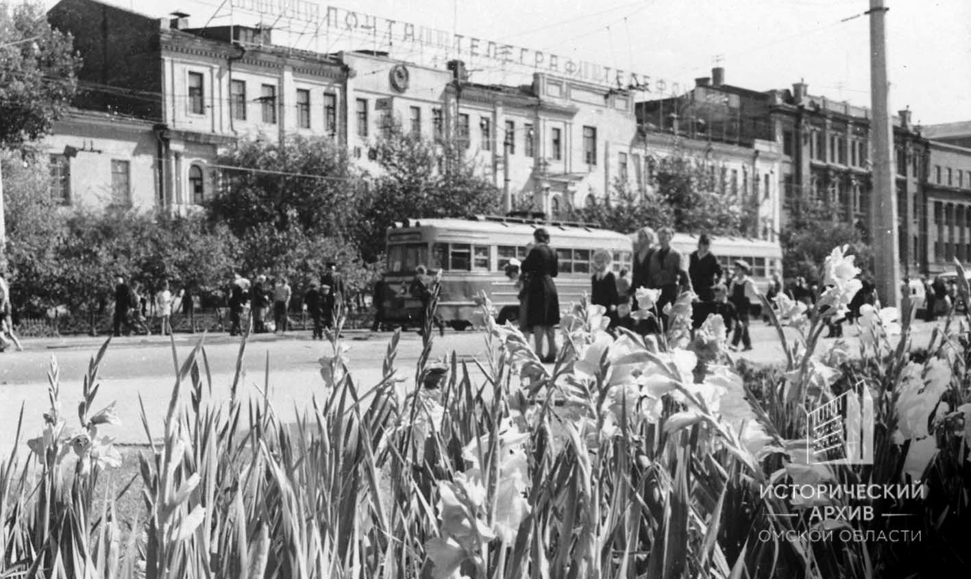 Омск — Закрытые трамвайные линии; Омск — Исторические фотографии; Омск — Трамваи без номеров