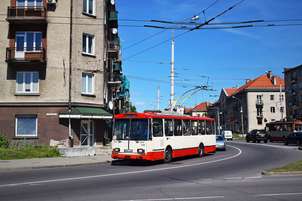 Вильнюс, Škoda 14Tr13/6 № 1590