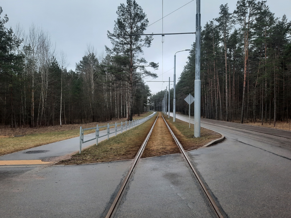 Даугавпилс — Трамвайные линии и инфраструктура