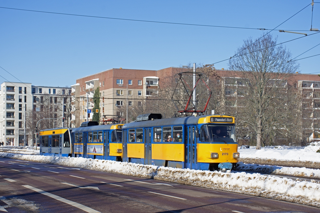 Leipzig, Tatra T4D-M1 № 2173