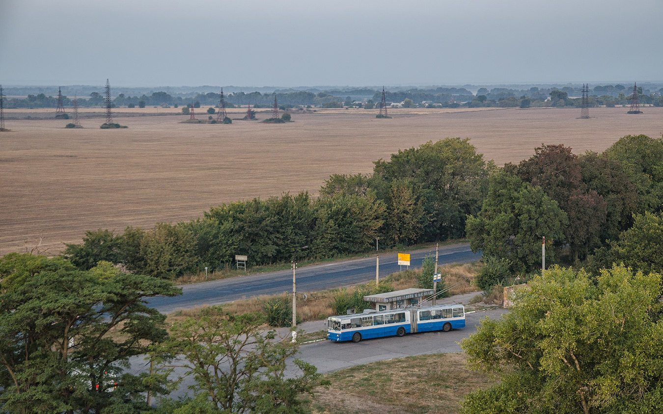 Черкассы — Троллейбусные линии и инфраструктура