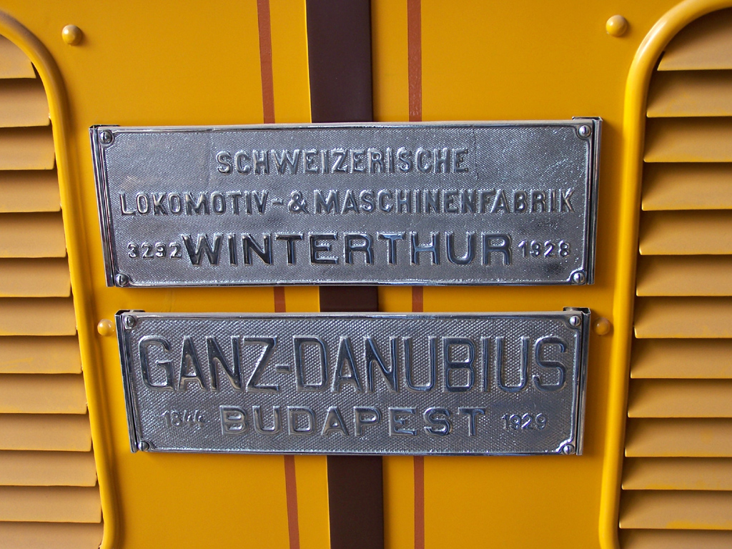 Будапешт, Зубчатый электровоз Winterthur № 30