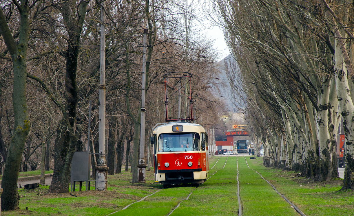 Mariupol, Tatra T3SUCS # 750