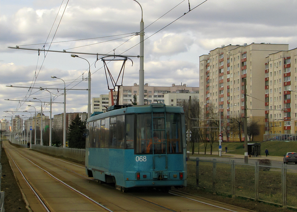 Минск, БКМ 60102 № 068; Минск — Трамвайные линии