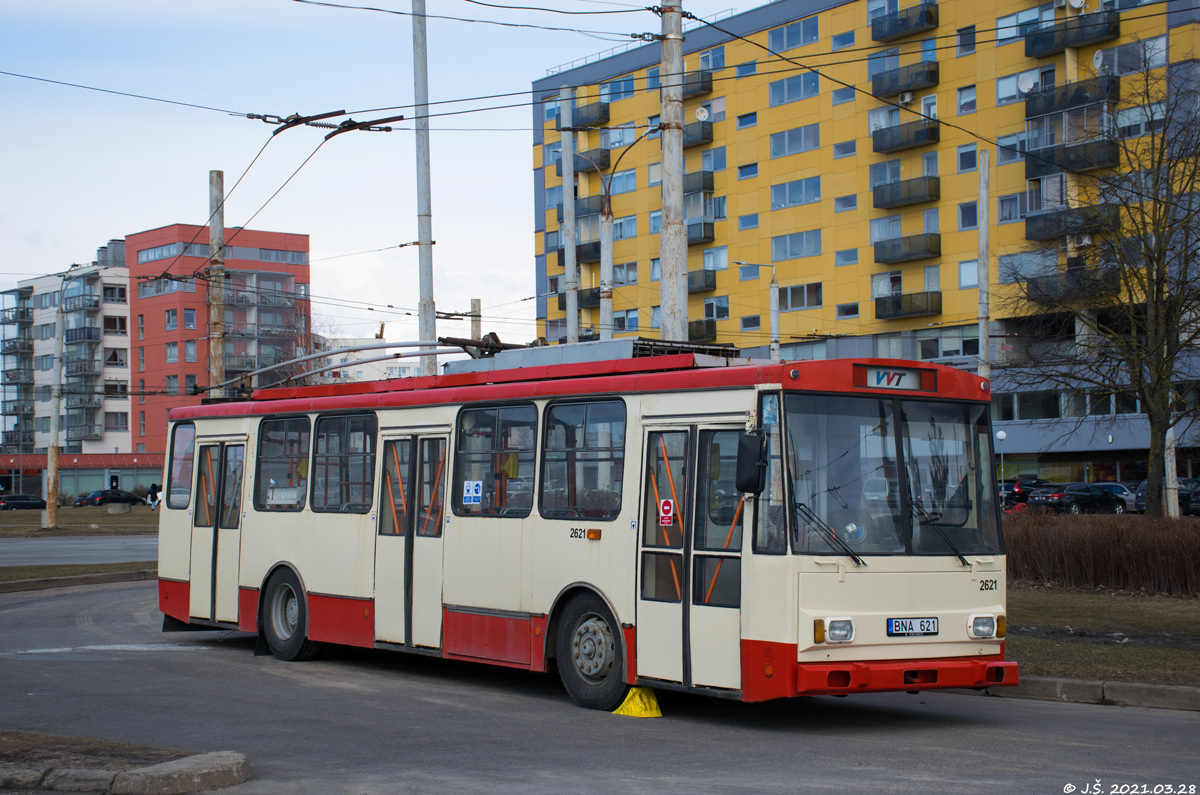 Вильнюс, Škoda 14Tr13/6 № 2621
