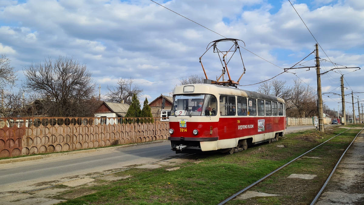 Druzhkivka, Tatra T3SUCS № 7814