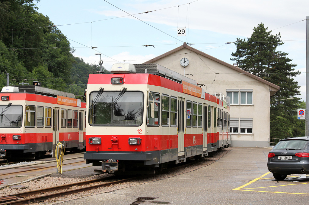 Liestal-Waldenburg, Schindler/SIG/BBC Be 4/4 N°. 12