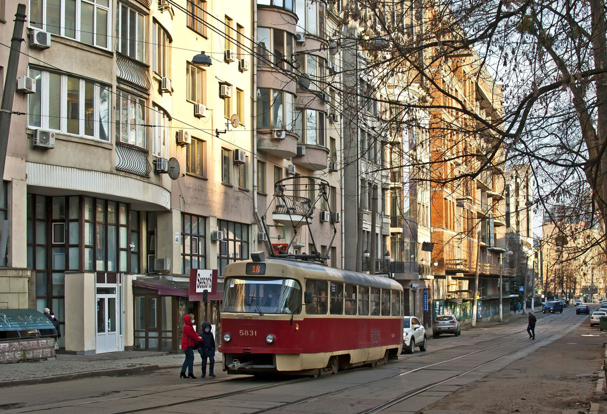 Kyiv, Tatra T3SU № 5831