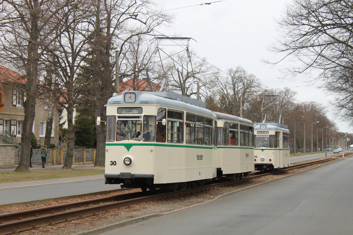 Хальберштадт, Gotha T2-62 № 30; Хальберштадт — Линия на Klus