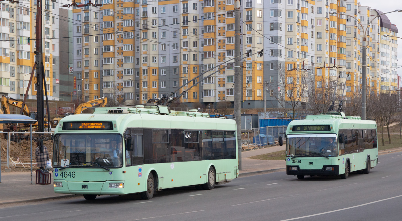 Минск, БКМ 321 № 4646; Минск, БКМ 32102 № 3508