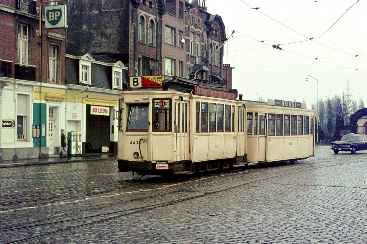 Антверпен, CGTA 2-axle motor car № 4433; Антверпен — Старые фотографии (city trams Antwerpen)