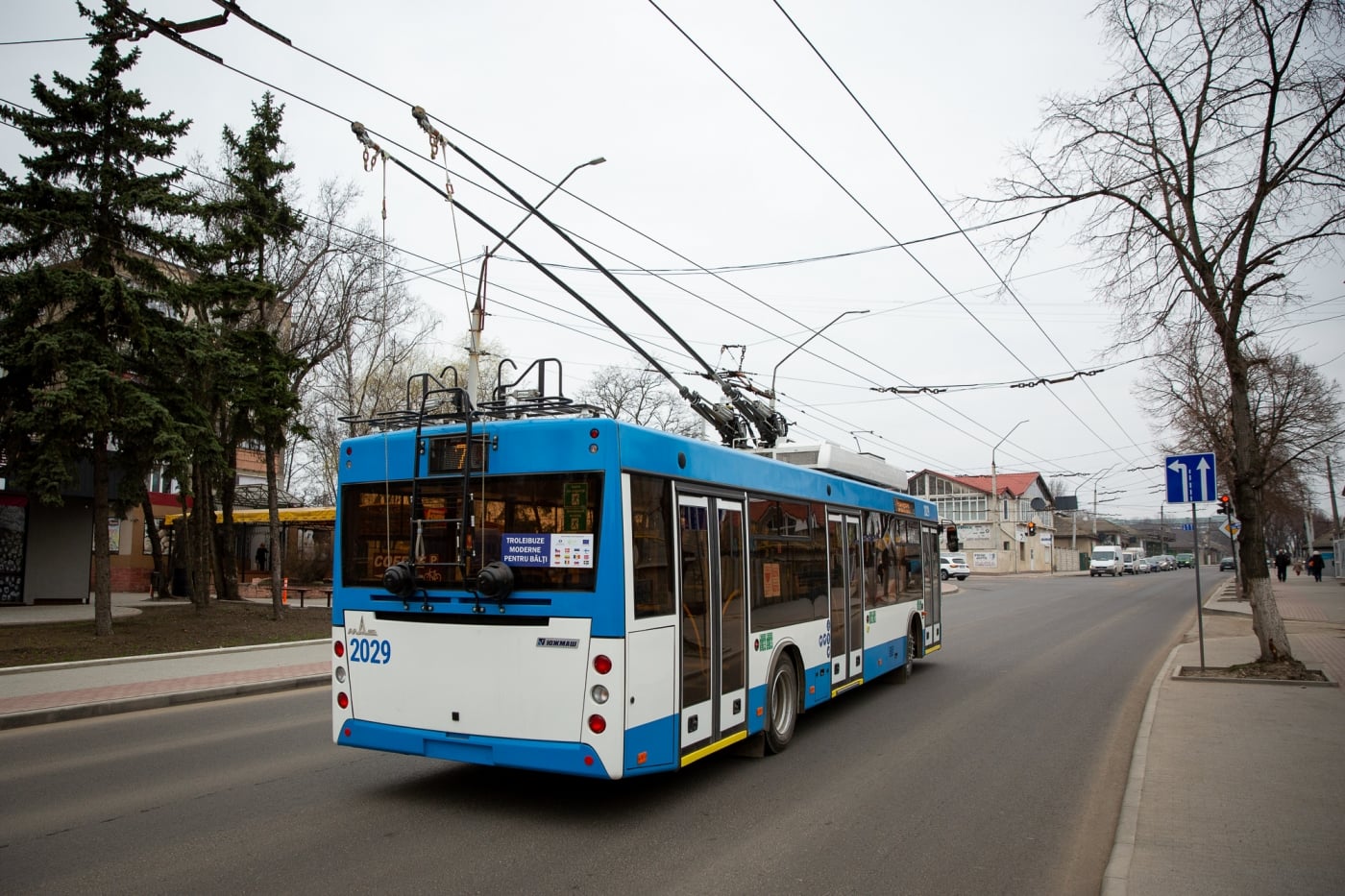 Бельцы, Дніпро Т203 № 2029; Бельцы — Новые троллейбусы Днипро-T203 2021 год