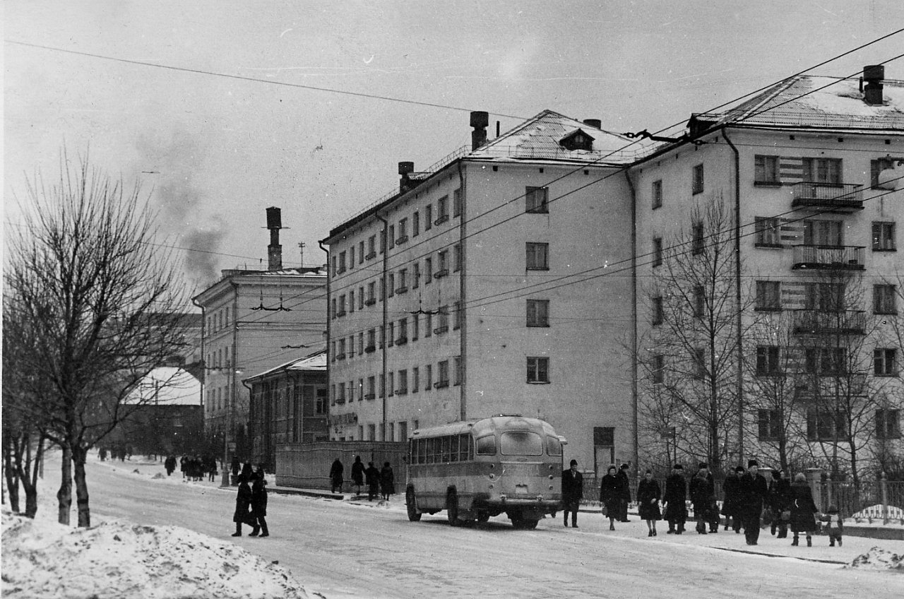 Петрозаводск — Старые фотографии; Петрозаводск — Троллейбусные линии и инфраструктура