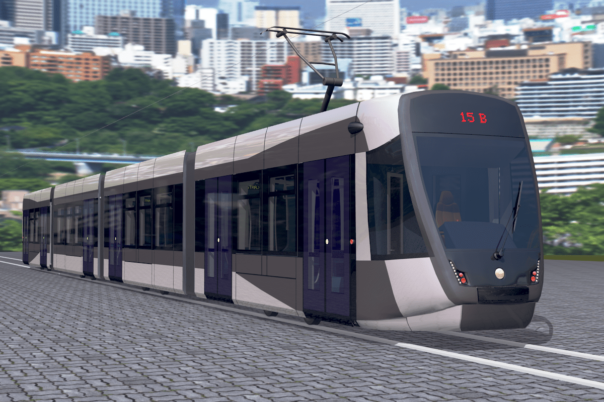 Arad — New Astra Vagoane Călători (AVC) trams