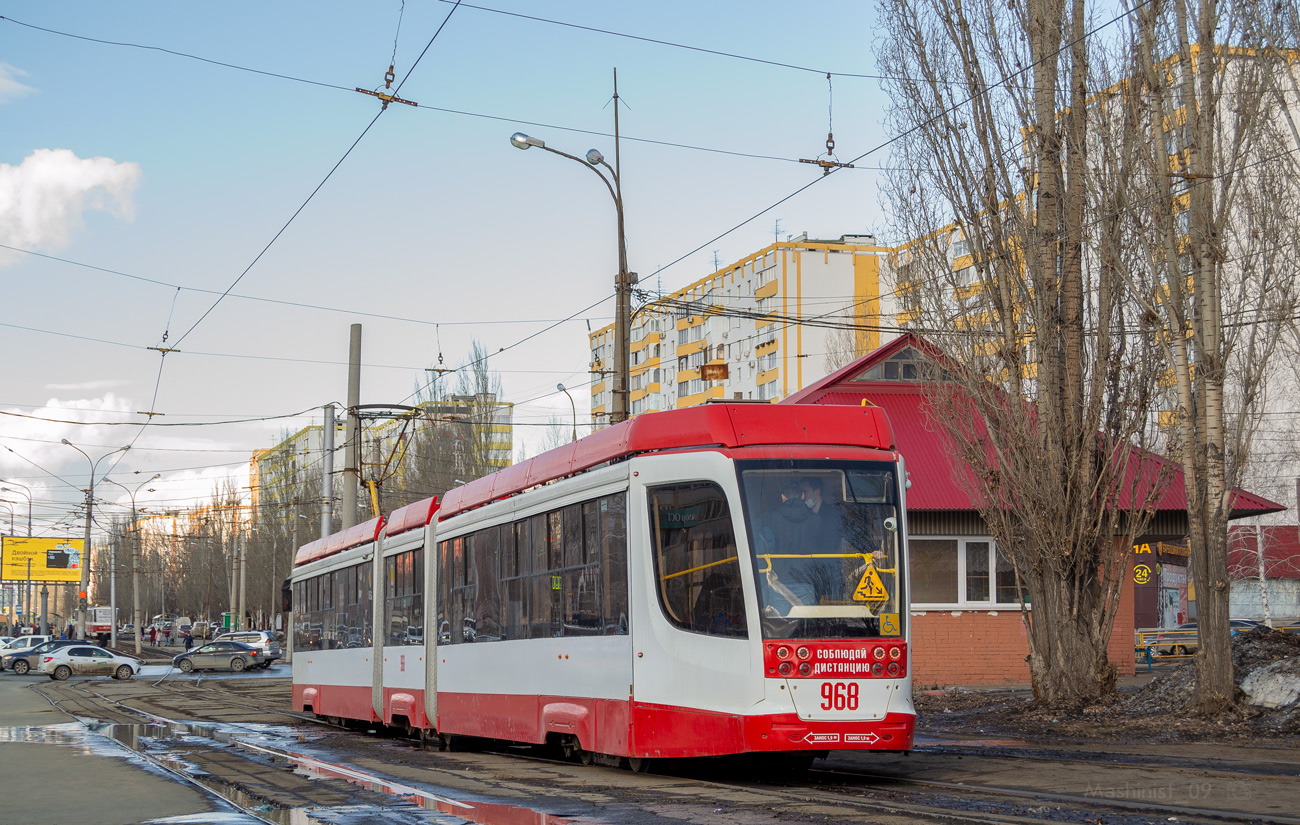 Samara, 71-631.01 № 968; Samara — Terminus stations and loops (tramway)