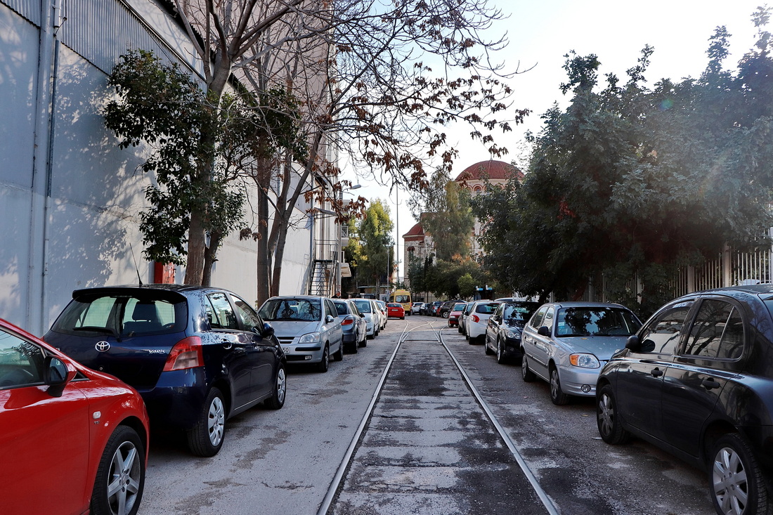 Афіны — Трамваи – линии и инфраструктура
