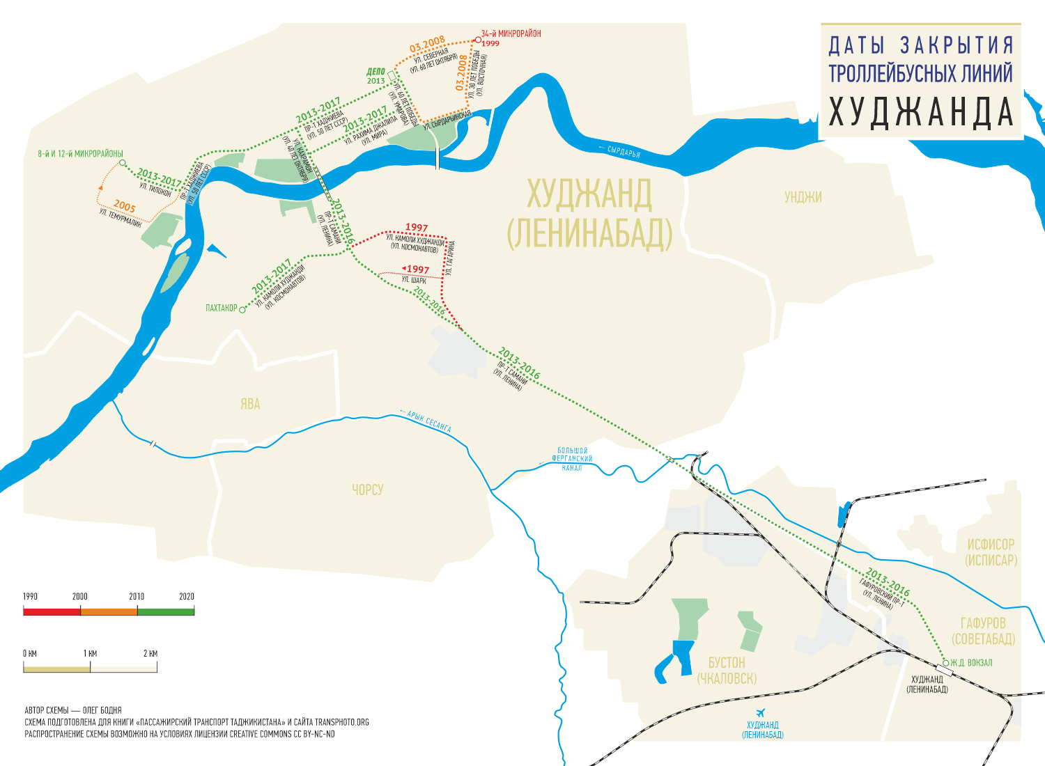Khudzhand — Maps; Khudzhand — Tajikistan mass transit