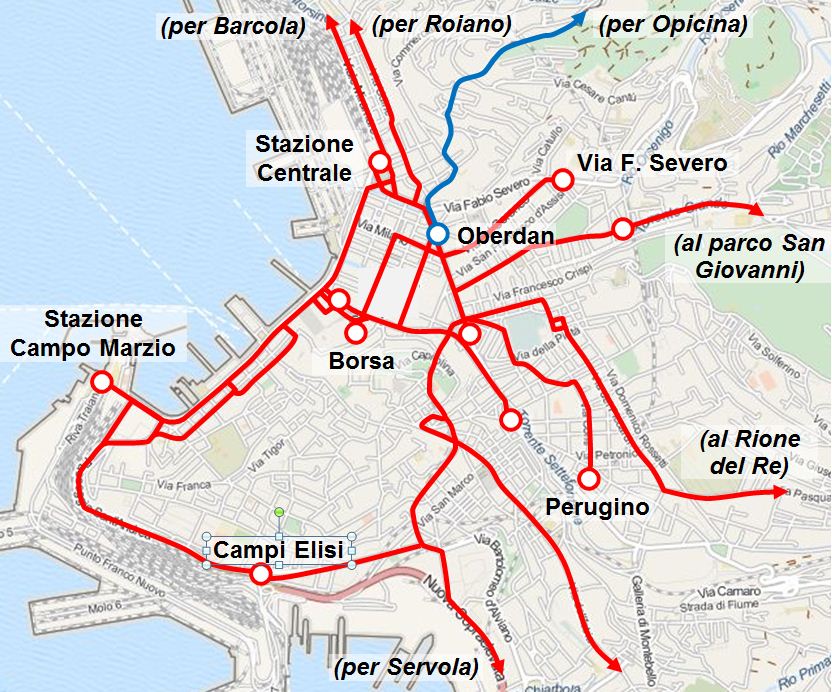 Trieste — Maps