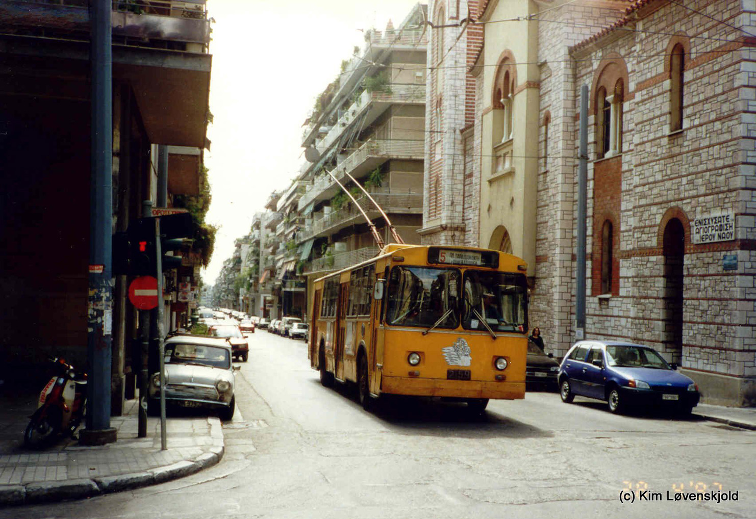 Афины, ЗиУ-682УГ № 2159; Афины — Троллейбусы – старые фотографии