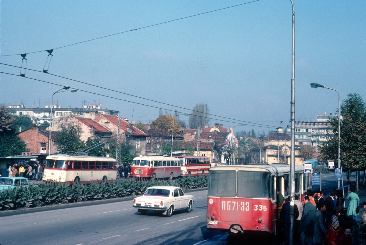 Пловдив, Škoda 9Tr17 № 181; Пловдив — Исторически снимки — Тролейбуси • Исторические фотографии — Троллейбусов