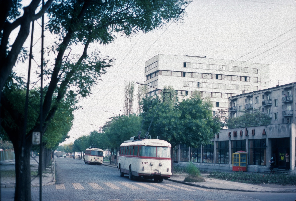 Plovdiv, Škoda 9Tr13 № 165; Plovdiv — Historical —  Тrolleybus photos