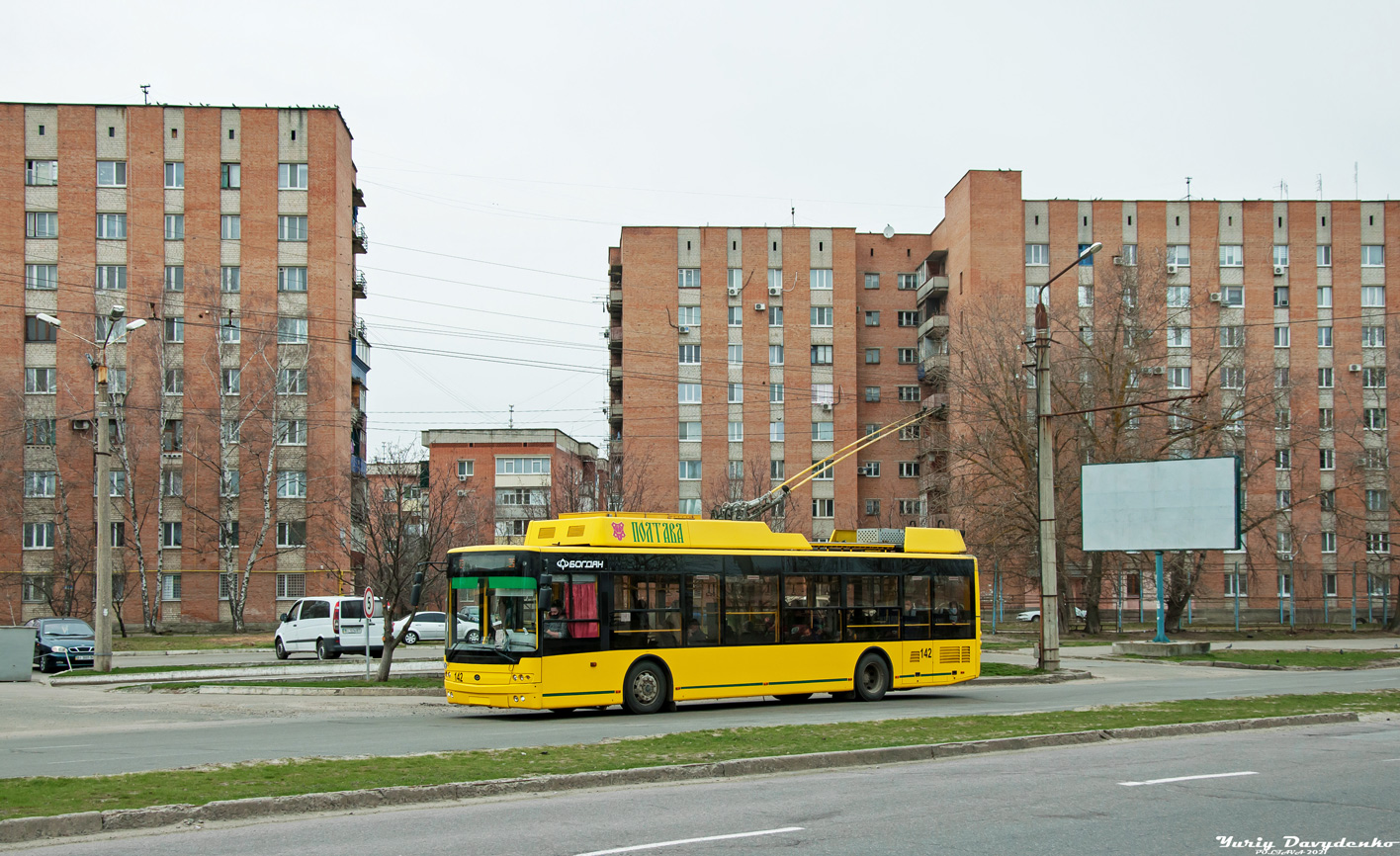 Poltava, Bogdan T70117 № 142