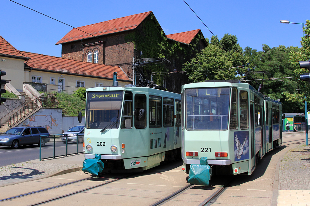 Франкфурт-на-Одере, Tatra KT4DM № 221