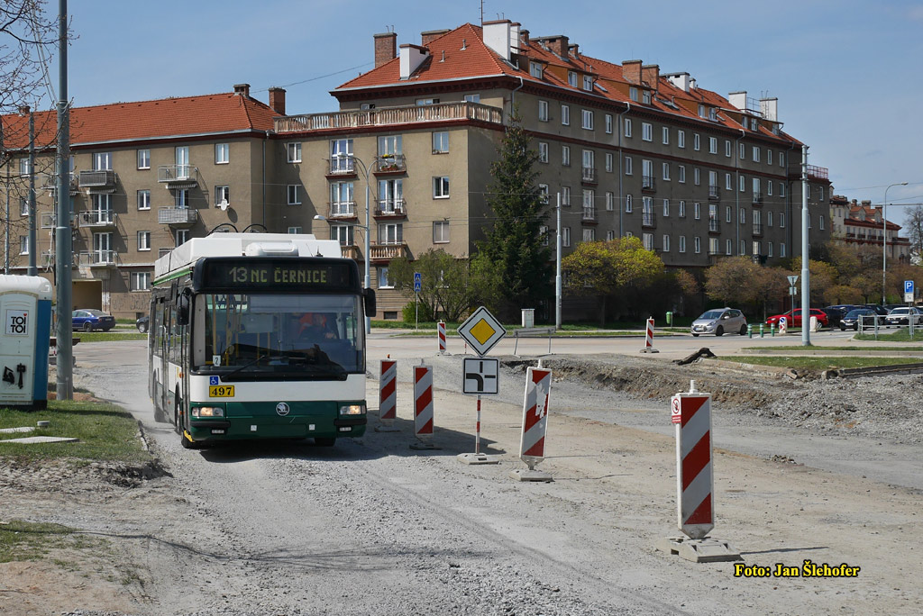 Пльзень, Škoda 24Tr Irisbus Citybus № 497