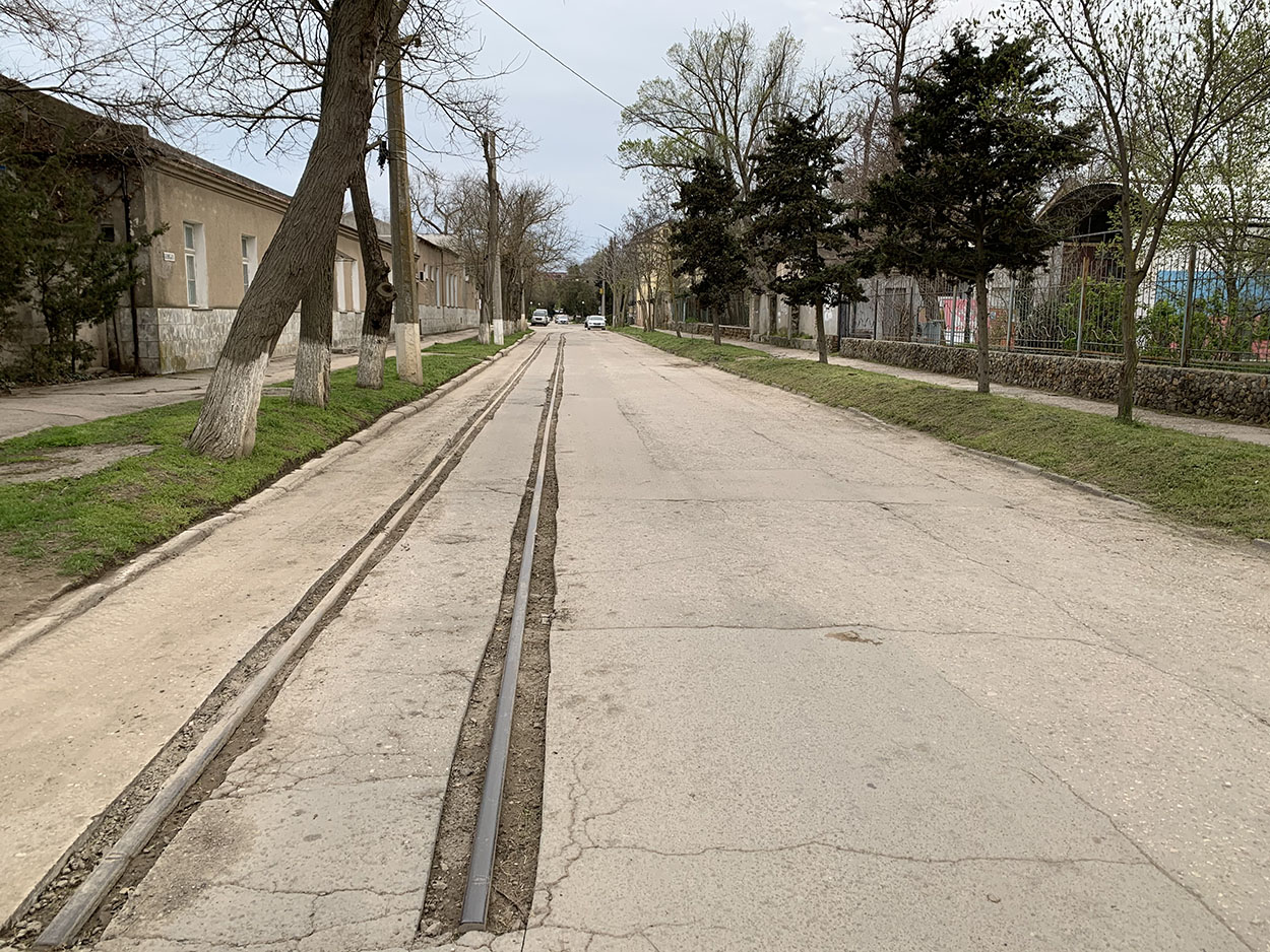 Evpatoria — Miscellaneous photos; Evpatoria — Tramway Lines and Infrastructure