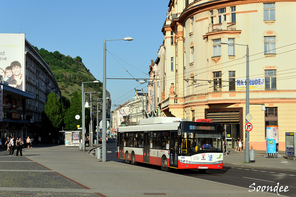 Ústí nad Labem, Škoda 28Tr Solaris III nr. 423