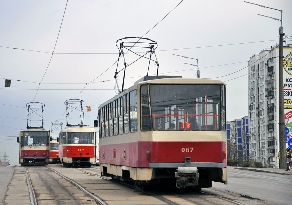 Киев, Tatra T6B5SU № 067