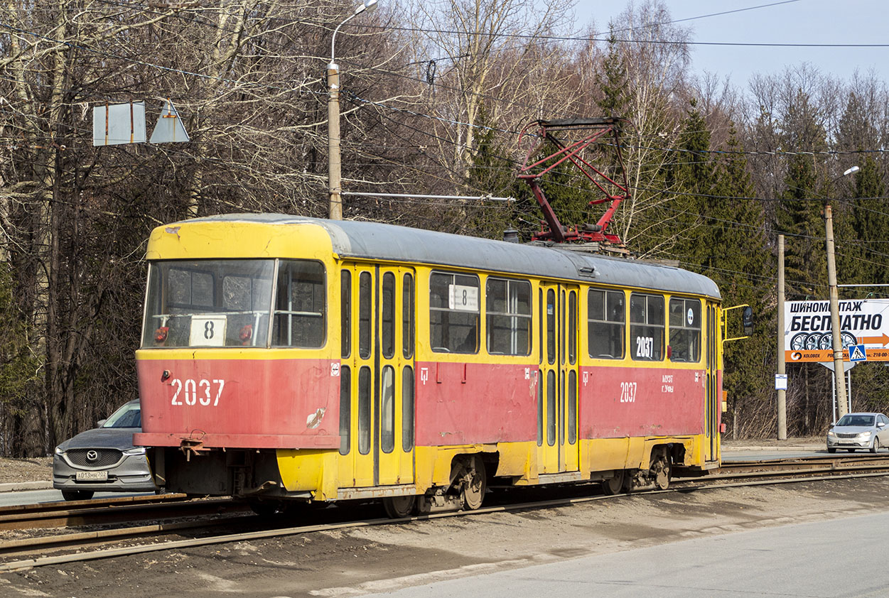 Уфа, Tatra T3D № 2037