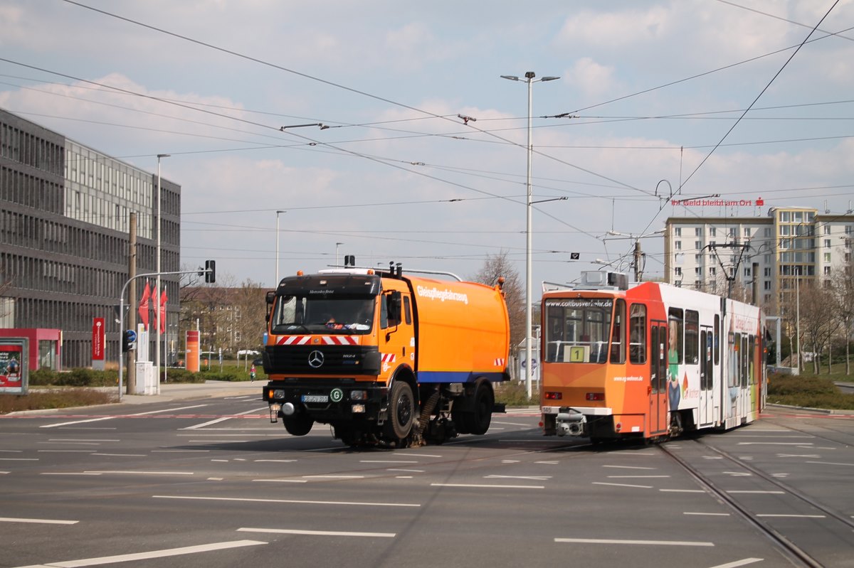 Котбус, Tatra KTNF6 № 145; Котбус — Служебные транспортные средства трамвая