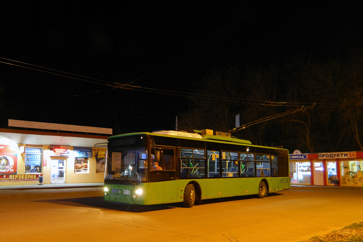 Харьков, ЛАЗ E183A1 № 3401