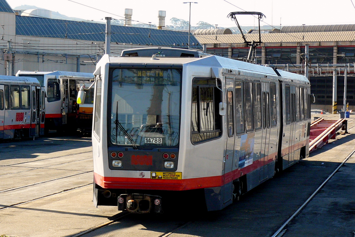 Сан-Франциско, область залива, Breda LRV № 1478