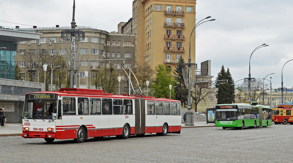 Харьков, Škoda 15Tr13/6M № 2503; Харьков — День рождения харьковского троллейбуса 1.05.2021