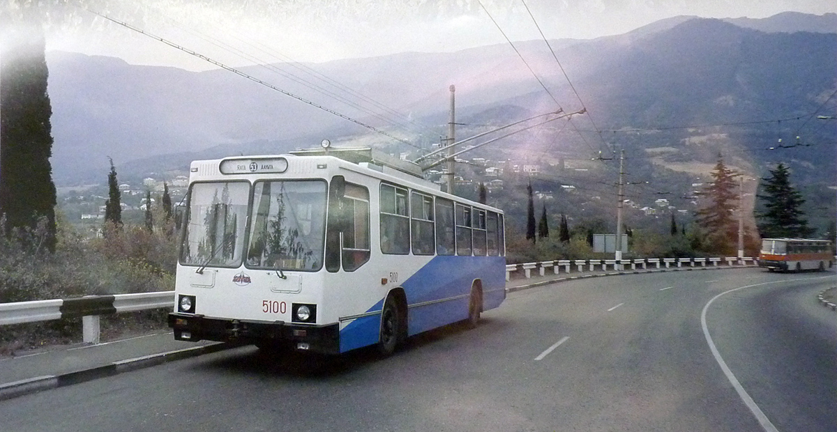 Крымский троллейбус, ЮМЗ Т2.09 № 5100