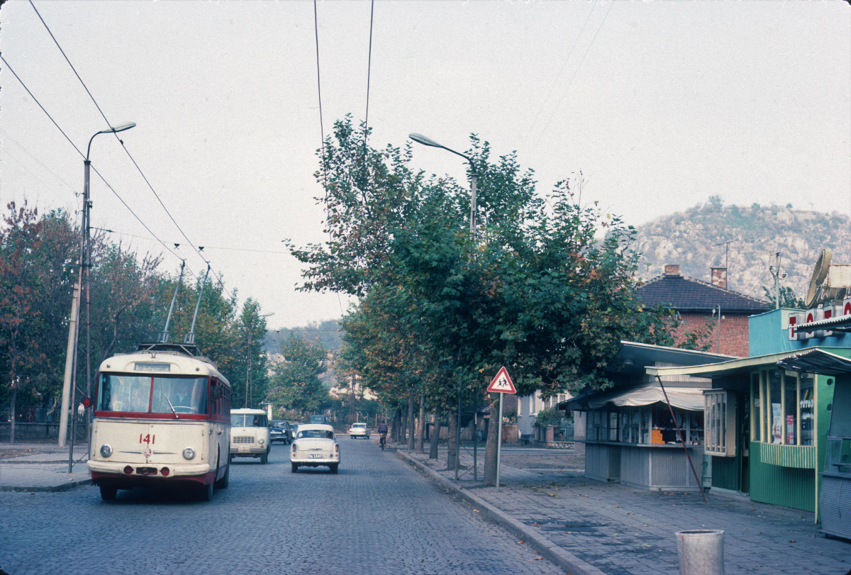 Пловдив, Škoda 9Tr11 № 141; Пловдив — Исторически снимки — Тролейбуси • Исторические фотографии — Троллейбусов