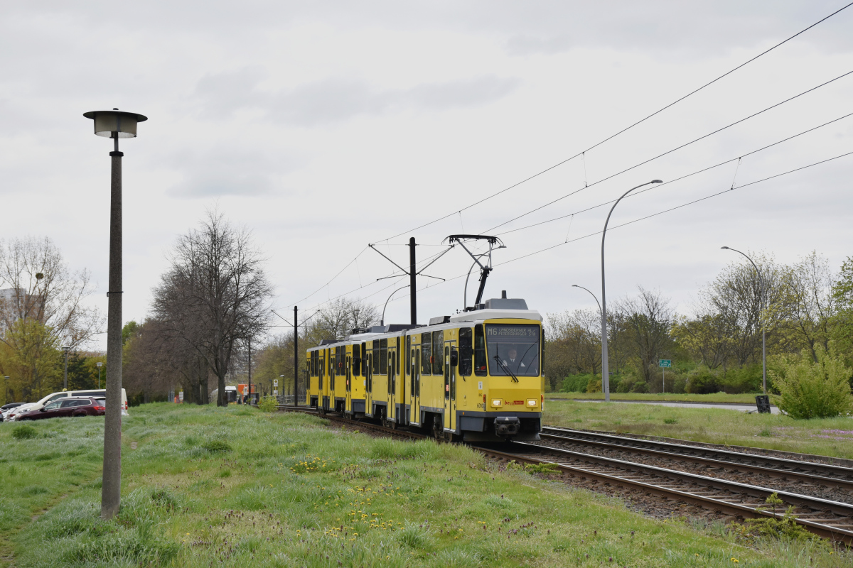 Берлин, Tatra KT4DM № 6010; Берлин — Последние дни работы вагонов Tatra в Берлине