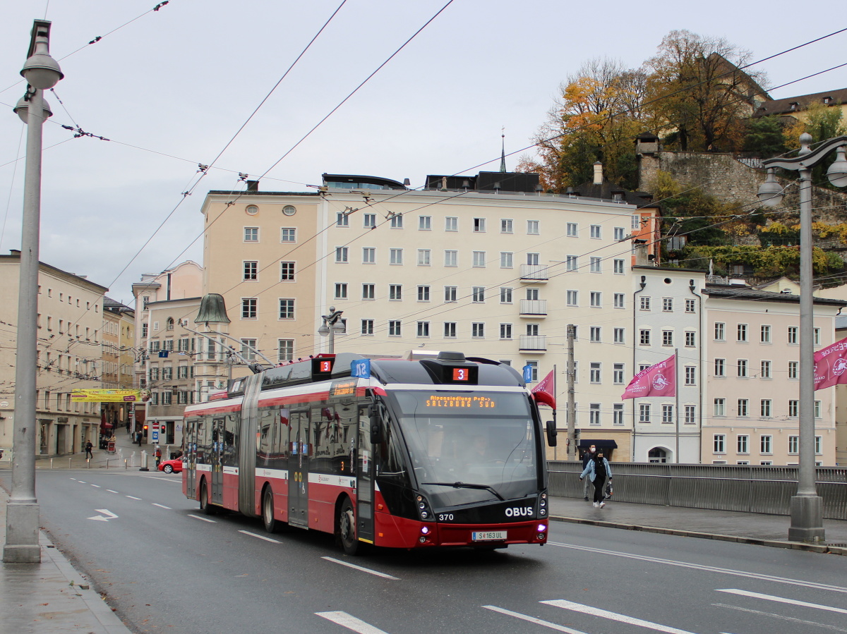 Salzburg, Solaris Trollino III 18 AC MetroStyle nr. 370
