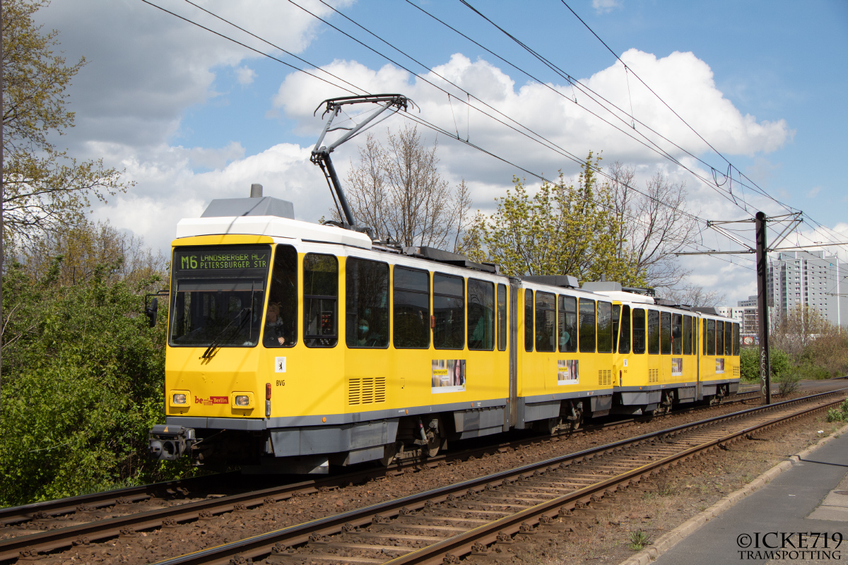 Берлин, Tatra KT4DM № 6113; Берлин — Последние дни работы вагонов Tatra в Берлине
