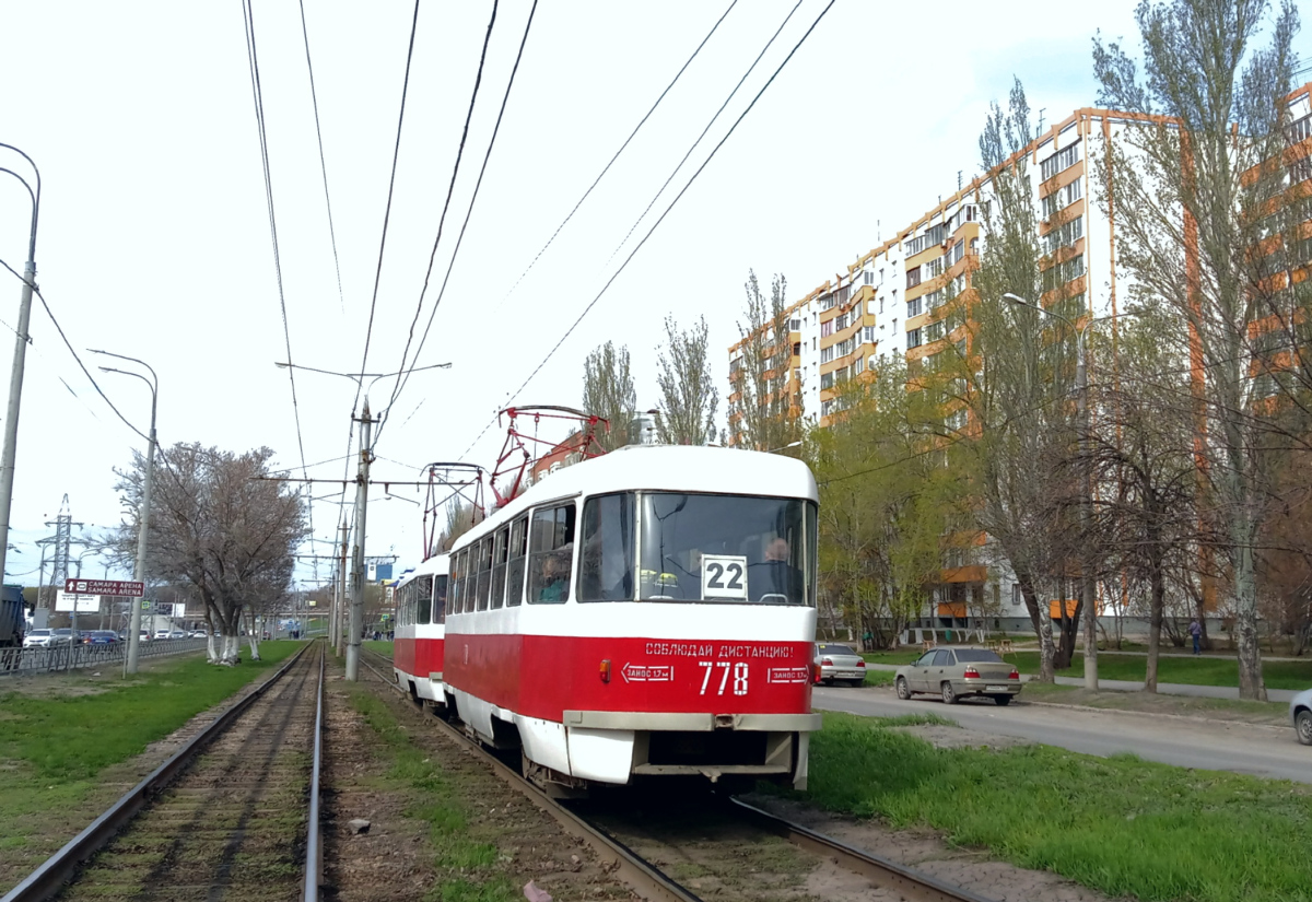 Samara, Tatra T3SU (2-door) # 778