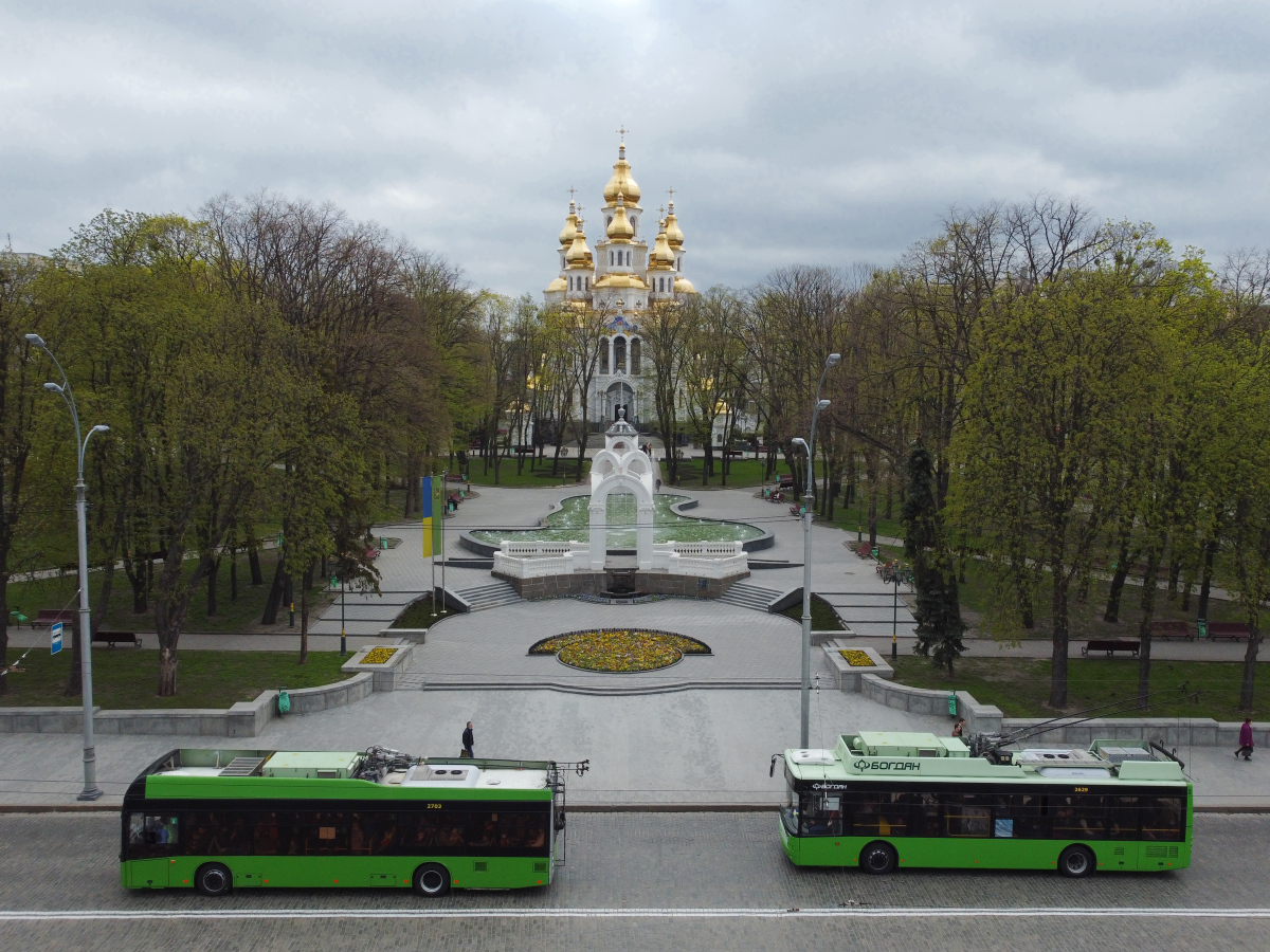 Харьков — День рождения харьковского троллейбуса 1.05.2021